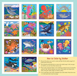 My First Color-by-Sticker Book: Under the Sea