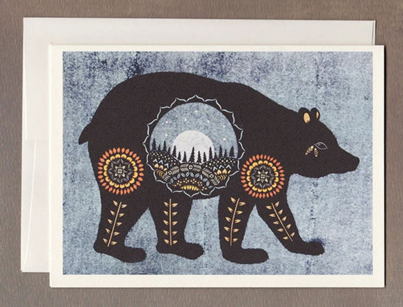 Ursa Major Greeting Card by Angie Pickman