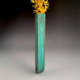 Tall Straight Wall Vase by Macone Clay