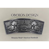 Water Lily Hair Barrette by Oberon Design
