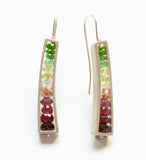 Wedge Earrings by Ashka Dymel