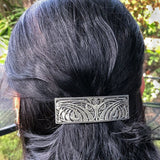 Art Nouveau Weave Hair Barrette by Oberon Design