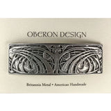 Art Nouveau Weave Hair Barrette by Oberon Design