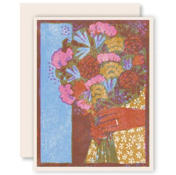 Wedding Bouquet Card by Heartell Press