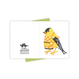 What's Cooking Goldfinch Card by Burdock & Bramble