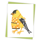 What's Cooking Goldfinch Card by Burdock & Bramble