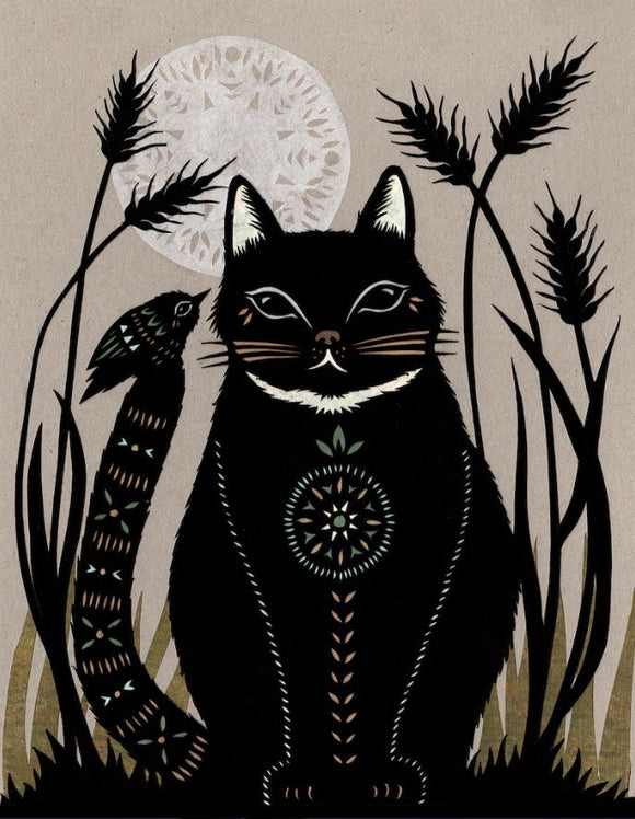 Whispers In The Night Print by Angie Pickman