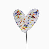 Medium Copper Enamel Heart by Annabelle Noel Designs