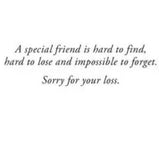 Windy White Coats Pet Sympathy Card from Artists to Watch