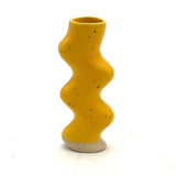 Wiggle Bud Vase by Keene Pottery
