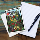 Field of Wildflowers Greeting Card by Sarah Angst