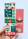 Wildflowers of the Midwest Bookmark by Bottlebrush Graphics