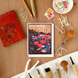 Wildflowers Birthday Card by Heartell Press