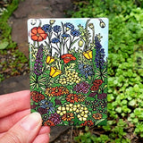 Wildflowers Magnet by Sarah Angst