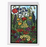 Field of Wildflowers Greeting Card by Sarah Angst