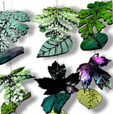 Wild Green Medley - Medium by Laurel Grey Glassworks