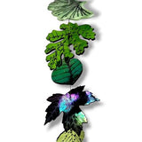 Wild Green Medley - Medium by Laurel Grey Glassworks
