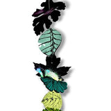 Wild Green Medley - Medium by Laurel Grey Glassworks