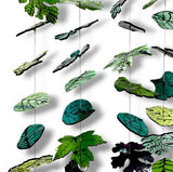 Wild Green Medley - Medium by Laurel Grey Glassworks