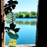 Wild Green Medley - Medium by Laurel Grey Glassworks