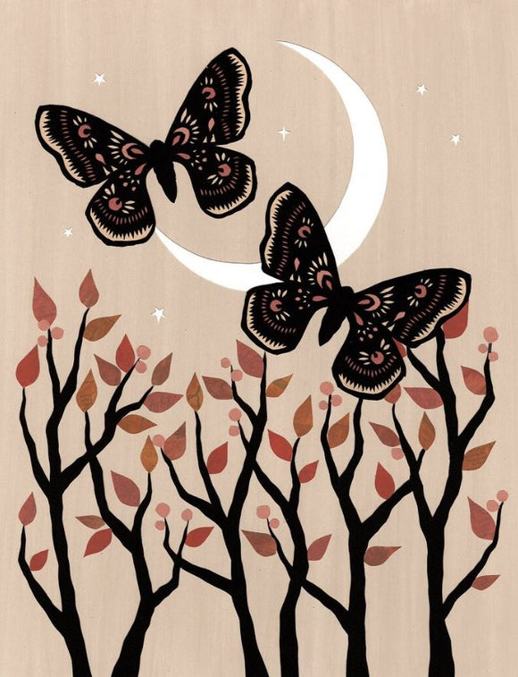 Wings Came Whispering Print by Angie Pickman