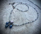 Winter Moon Shine Necklace by Karen Gilbert