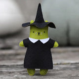 Witch Cat Felt Doll Kit by Kiriki Press