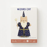 Wizard Cat Felt Doll Kit by Kiriki Press