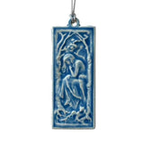 Woodland Girl Tile Ornament by Whistling Frog