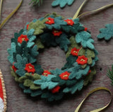 Wreath Felt Ornament Kit by Kiriki Press