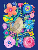Wren Greeting Card by Honeyberry Studios