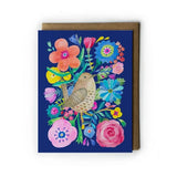 Wren Greeting Card by Honeyberry Studios