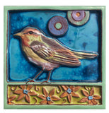 Backyard Wonderlings Wren Tile by Parran Collery