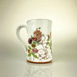 Tall Zinnia Mug by Rothshank Artworks