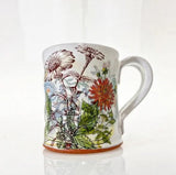 Zinnia Mug by Rothshank Artworks