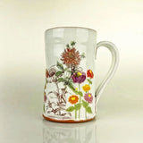 Tall Zinnia Mug by Rothshank Artworks
