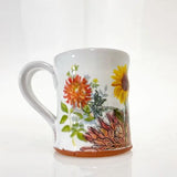Zinnia Mug by Rothshank Artworks