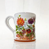 Zinnia Mug by Rothshank Artworks