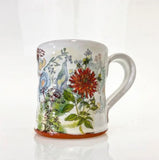 Zinnia Mug by Rothshank Artworks