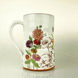 Tall Zinnia Mug by Rothshank Artworks