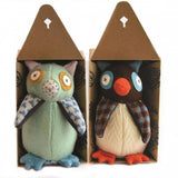 Wool Owl Stuffed Animal Kit by Cate & Levi