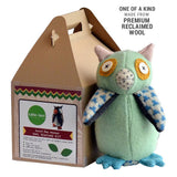 Wool Owl Stuffed Animal Kit by Cate & Levi