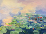 Late Afternoon Lily Pond by Cary Cochrane
