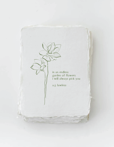 I Will Always Pick You Greeting Card by Paper Baristas