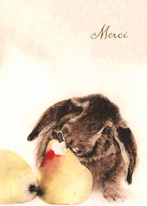 Rabbit Merci Card from Artists to Watch