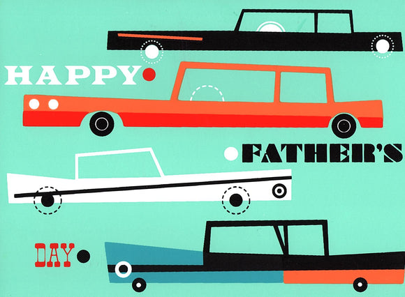 Father’s Day Cars Greeting Card from Great Arrow Cards