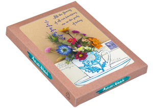 8 Assorted Boxed Flower Notecards by Artists to Watch