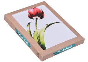 8 Assorted Boxed Flower Notecards by Artists to Watch