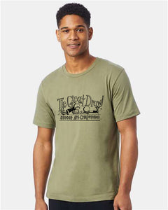 Great Draw Military Green T-Shirt