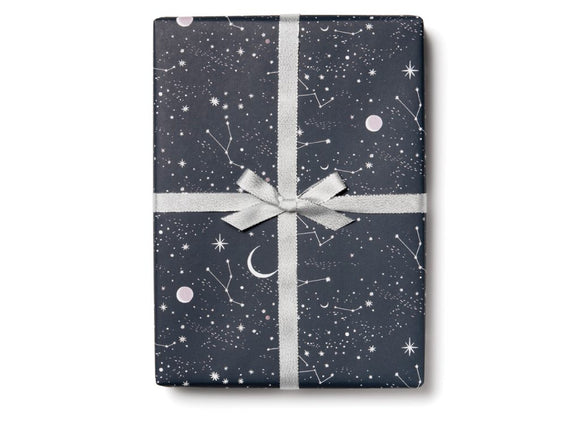 Moon and Stars Wrapping Paper by Red Cap Cards